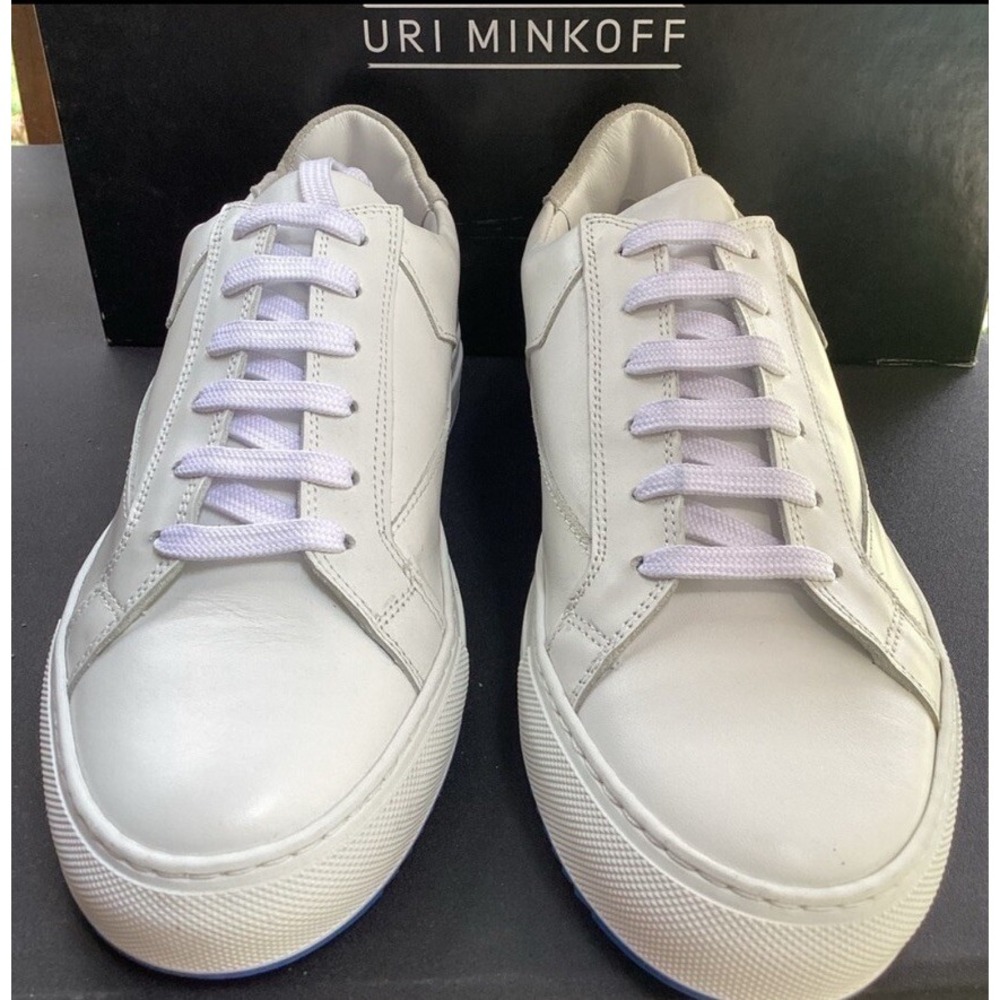 NWT URI‎ Minkoff Jared white sneakers size 8